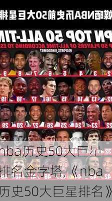 nba历史50大巨星排名金字塔,《nba历史50大巨星排名》