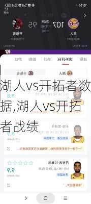 湖人vs开拓者数据,湖人vs开拓者战绩