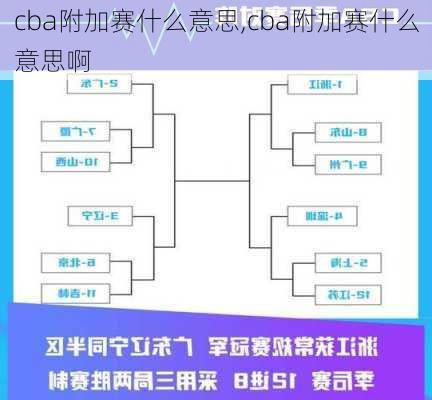 cba附加赛什么意思,cba附加赛什么意思啊